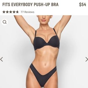 Fits Everybody Push-Up BRA NWT